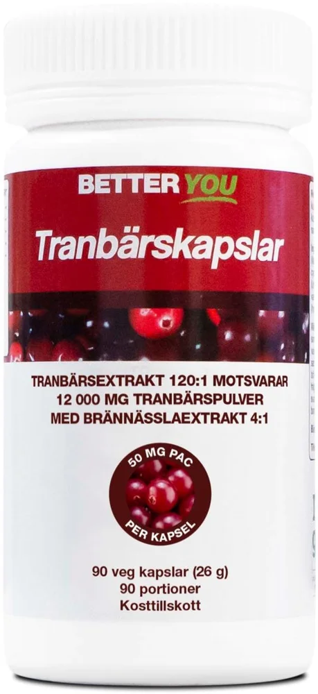 Better You Tranbärskapslar 90 kaps 90 stk v:1634390