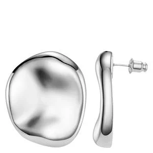 Orelia Oversized Statement Pebble Stud Earring v:7578110