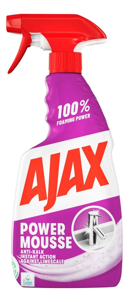 Ajax Power Mousse Anti kalk – 500 ml. v:9720658 Ajax Power Mousse Anti kalk – 500 ml. v:9720658