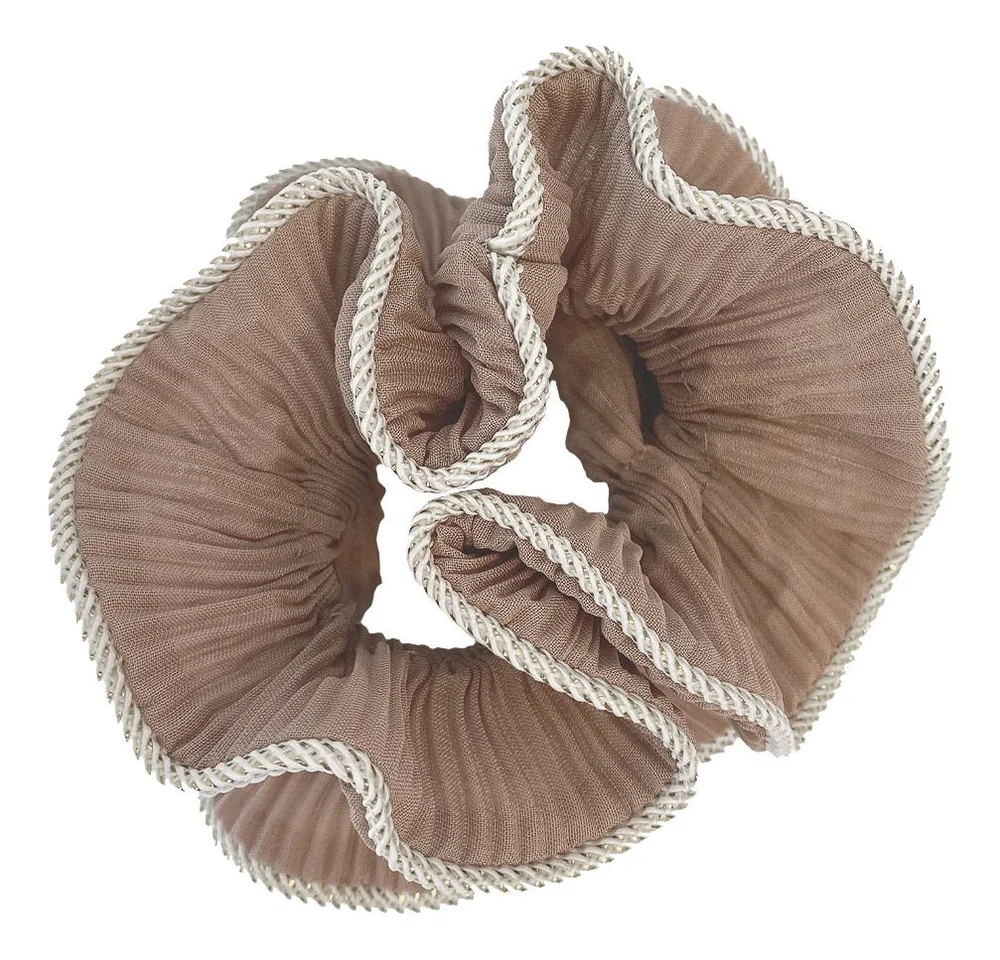 By Stær Lilje Scrunchie – Taupe v:2732267