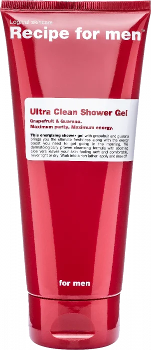 Recipe for men Ultra Clean Shower Gel 200 ml v:9231277 Recipe for men Ultra Clean Shower Gel 200 ml v:9231277