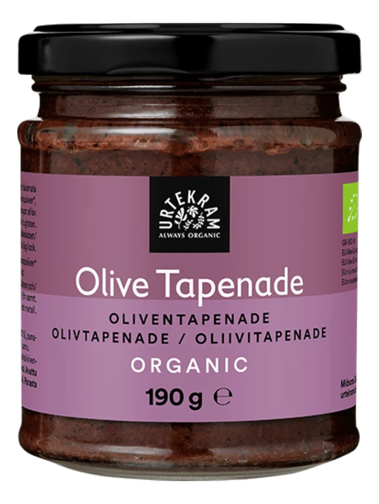 Urtekram Food Olive Tapenade Kalamata Ø – 190 g. v:2020614 Urtekram Food Olive Tapenade Kalamata Ø – 190 g. v:2020614
