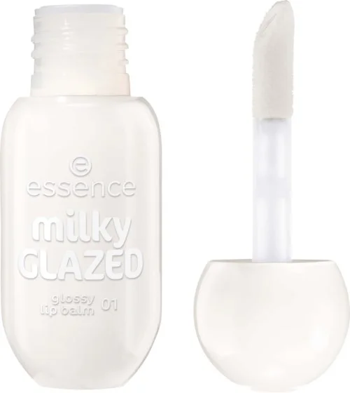 essence Milky Glazed Glossy Lip Balm 01 Sheeriously Creamy v:4551412