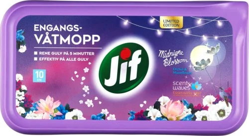 Jif Engangsvåtmopp Midnight Blossom Midnight v:9247113 Jif Engangsvåtmopp Midnight Blossom Midnight v:9247113