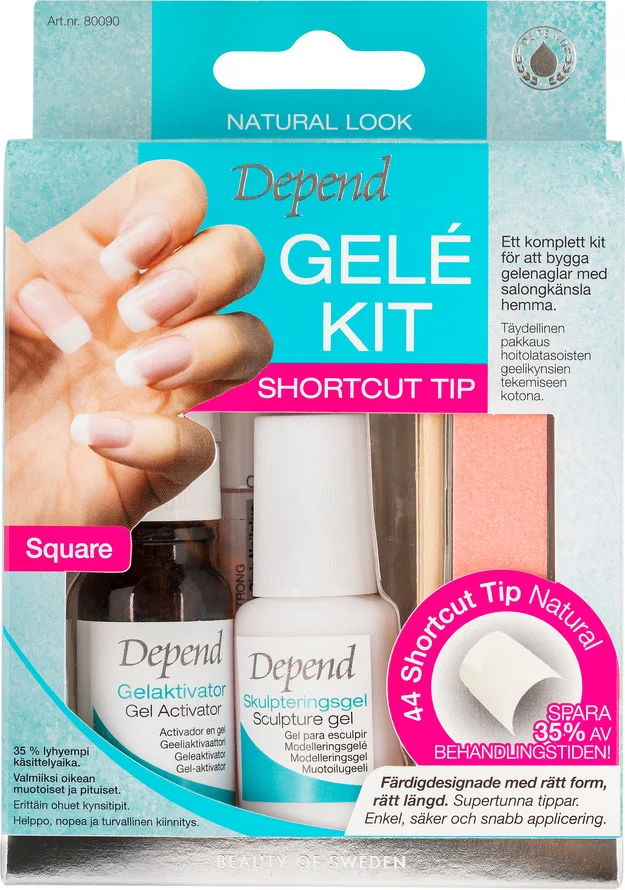 Gel Kit French/Natural Look – Depend v:6557843