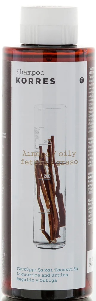 Korres Liquorice & Urtica Shampoo for Fett Hår v:3326249 Korres Liquorice & Urtica Shampoo for Fett Hår v:3326249