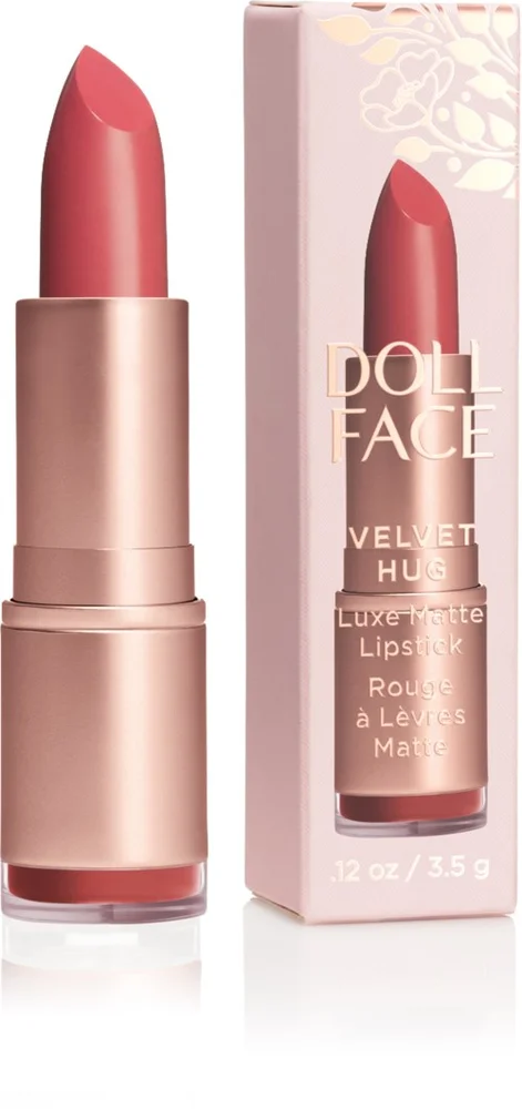 Doll Face Velvet Hug Luxe Matte Lipstick Cuddle v:4845373