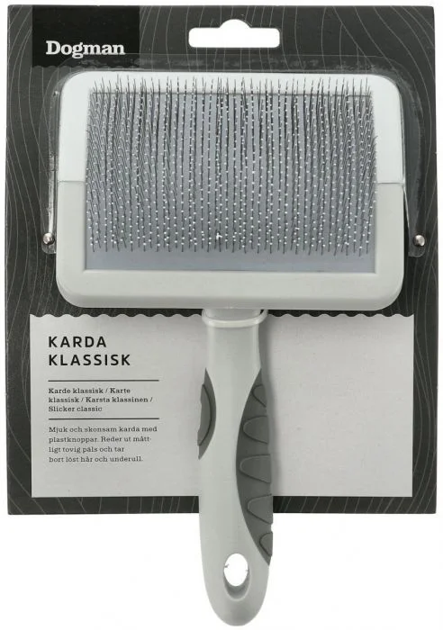 Dogman Karde klassisk Grå L 19cm v:5498714