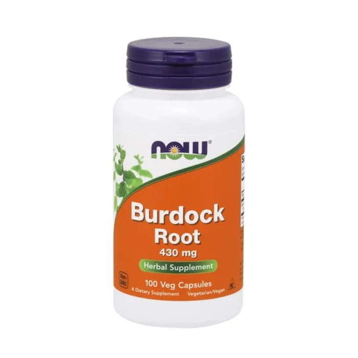 Now Burdock Root 430 mg 100 Kapsler v:8734884