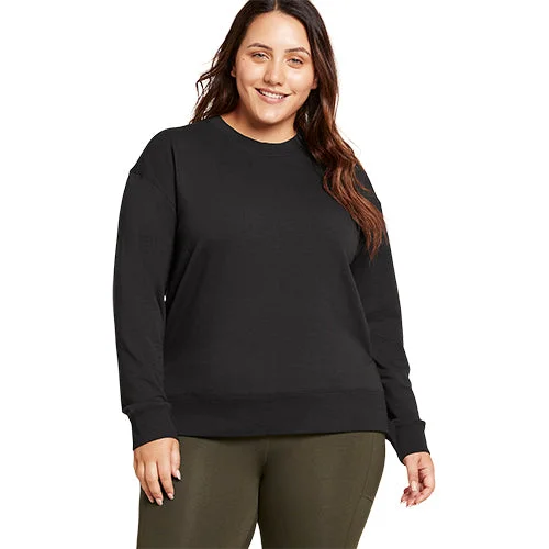 Women’s Weekend Crew Pullover Svart | Str. XS v:8226166