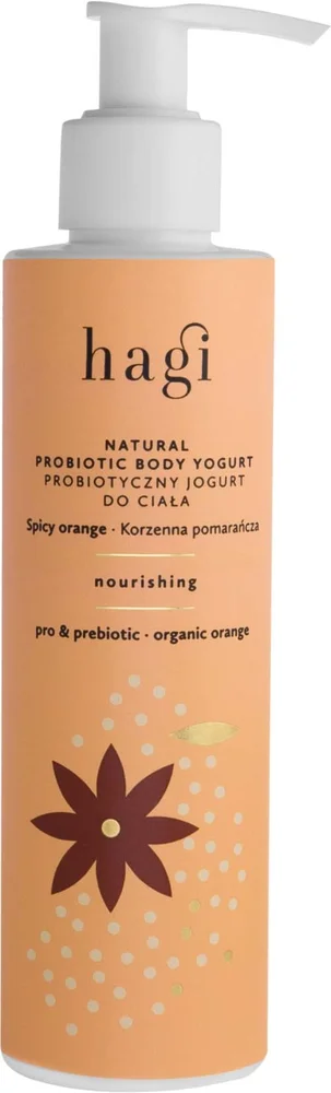 Hagi Natural Probiotic Nourishing Body Yogurt Spicy Orange 200 ml v:4394936 Hagi Natural Probiotic Nourishing Body Yogurt Spicy Orange 200 ml v:4394936