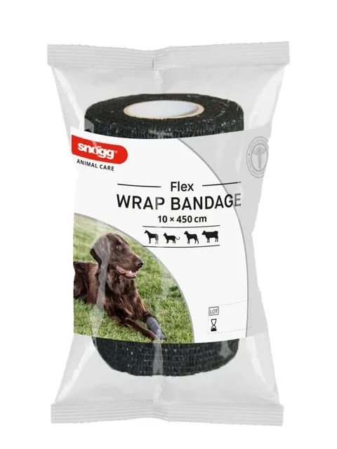 Snøgg Animal Care omslagsbandasje 10 cm x 4,5 m 1 stk v:5906342