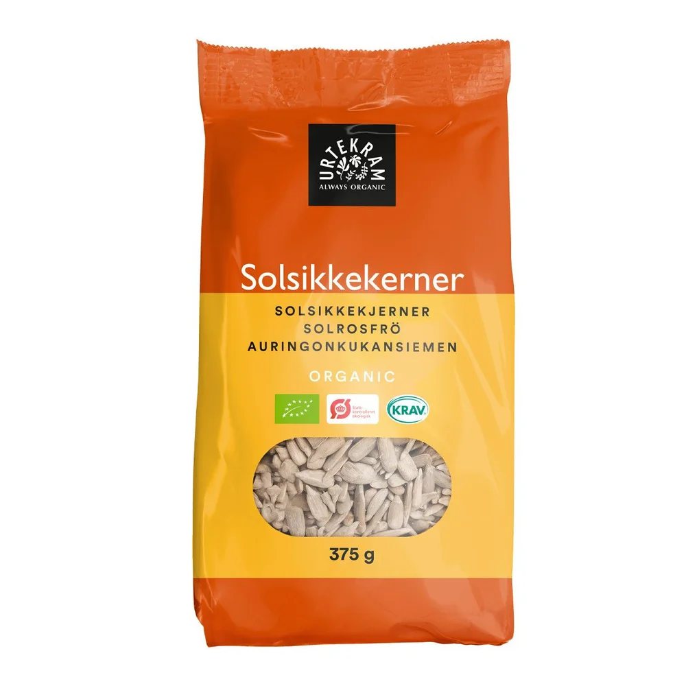 Urtekram Food Solsikkefrø Ø – 375 g. v:7250749 Urtekram Food Solsikkefrø Ø – 375 g. v:7250749