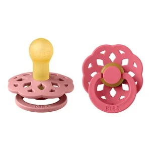 BIBS Pacifier Boheme Latex Dusty Pink/Coral Size 1 2pcs v:7431143 BIBS Pacifier Boheme Latex Dusty Pink/Coral Size 1 2pcs v:7431143