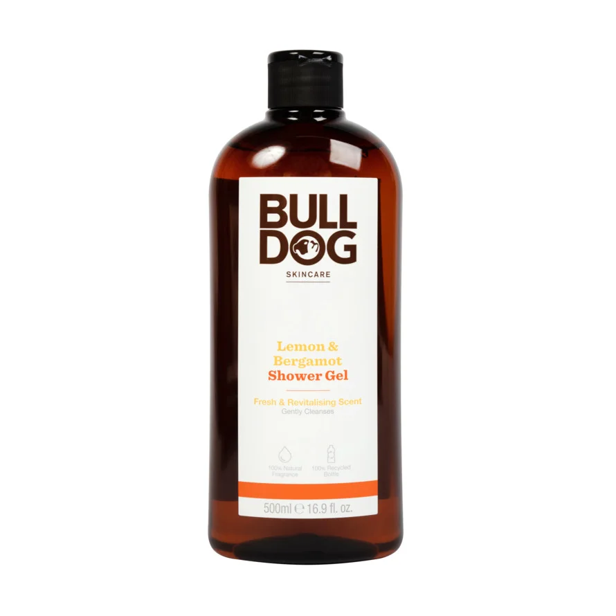 Lemon & Bergamot Shower Gel 500 ml - Bulldog v:3165154