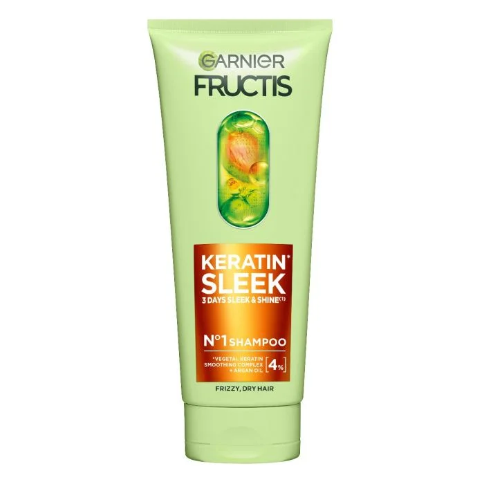 Fructis Keratin Sleek Shampoo 200ml v:9286398