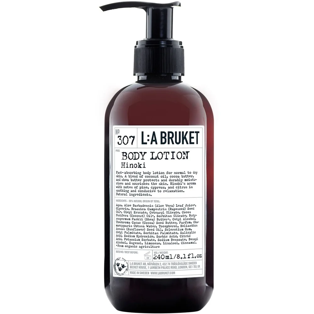 307 Body Lotion Hinoki, 240ml v:9634587 307 Body Lotion Hinoki, 240ml v:9634587
