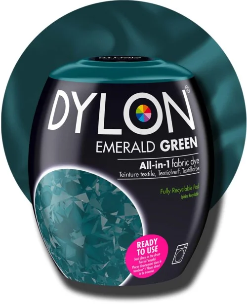Dylon all-in-1 textilfärg 04 Emerald Green v:9070507