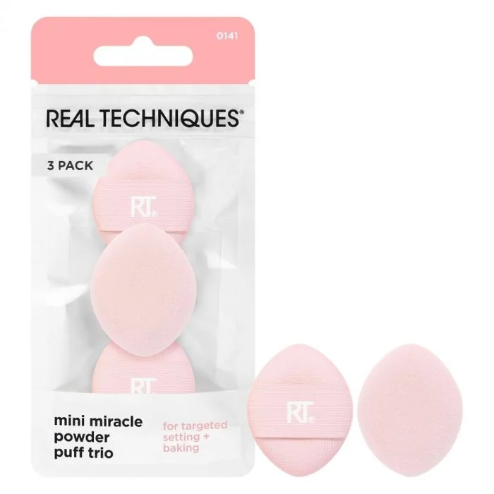 Real Techniques Mini Miracle Powder Puff Trio v:1957814