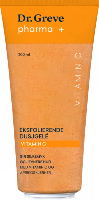 Dr. Greve Pharma Vitamin C eksfolierende dusjgele 200 ml v:8479176 Dr. Greve Pharma Vitamin C eksfolierende dusjgele 200 ml v:8479176