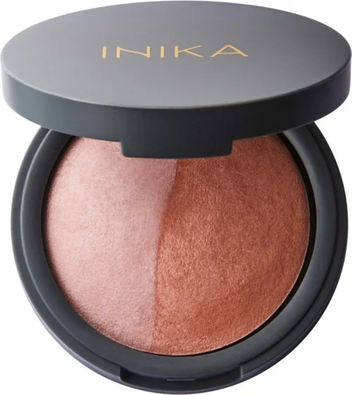 Inika Organic Baked Blush Duo Pink Tickle v:4889132 Inika Organic Baked Blush Duo Pink Tickle v:4889132