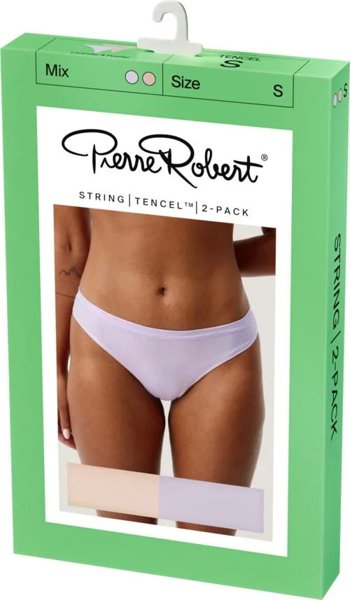 Pierre Robert String Tencel X2 Powder & Lavendel L v:4693763