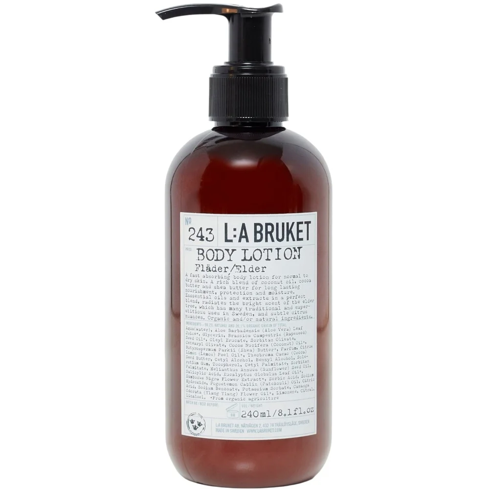 243 Body Lotion, Elder, 240ml v:3912854 243 Body Lotion, Elder, 240ml v:3912854