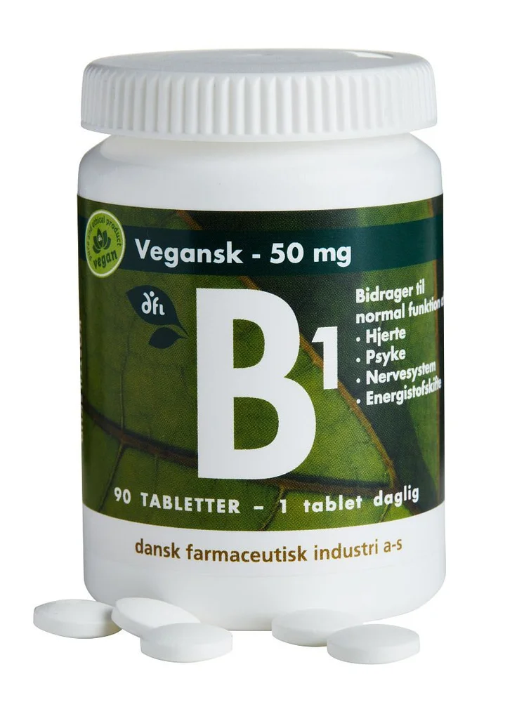 B1-vitamin, 50 mg – 90 tabl. v:7081285 B1-vitamin, 50 mg – 90 tabl. v:7081285