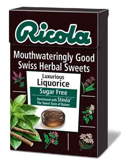 Ricola Liquorice Sugar Free 45 g v:6598110
