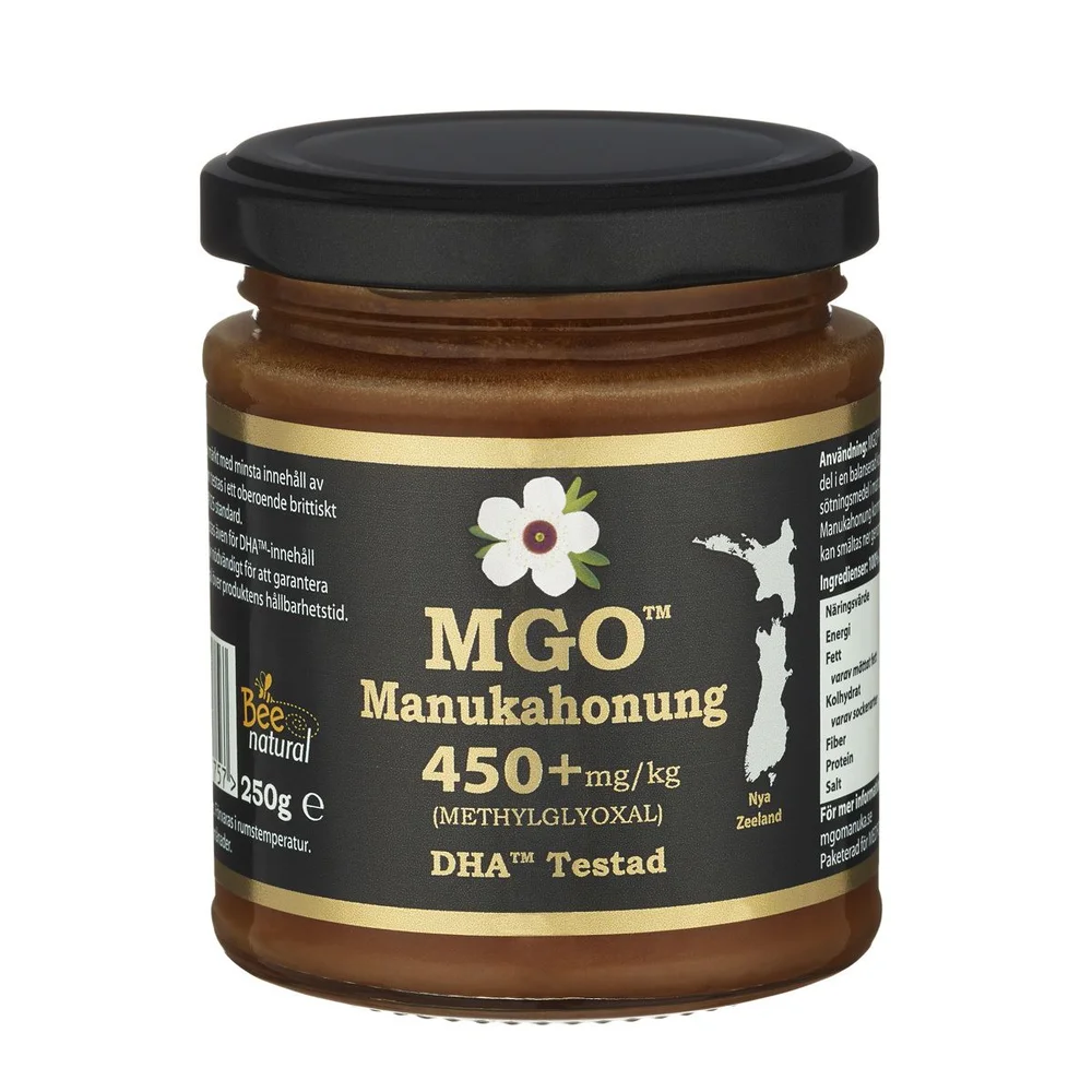 Mgo Manukahonning 450+ – 250 g v:2642889