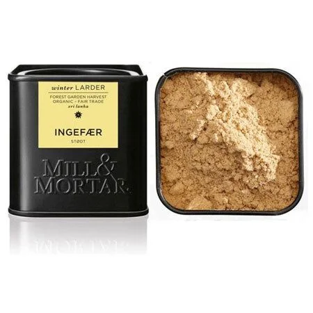 Mill & Mortar Ingefær, malt Ø – 50 g v:9497036 Mill & Mortar Ingefær, malt Ø – 50 g v:9497036