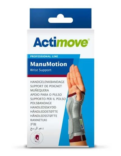 Actimove ManuMotion håndleddstøtte venstre str M 1 stk v:1248043 Actimove ManuMotion håndleddstøtte venstre str M 1 stk v:1248043