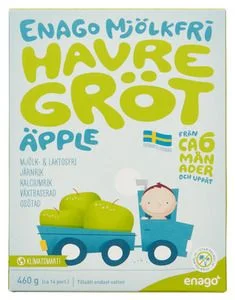 Enago Havregrøt Eple 460g v:4806306