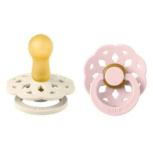BIBS Pacifier Boheme Latex Ivory/Blossom Size 2 2pcs v:6638901 BIBS Pacifier Boheme Latex Ivory/Blossom Size 2 2pcs v:6638901