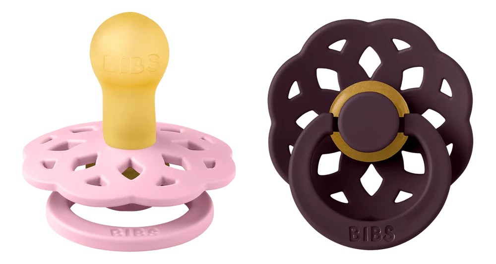 BIBS Boheme Latex Str. 1 Baby Pink/Plum – 2 stk. v:1410682 BIBS Boheme Latex Str. 1 Baby Pink/Plum – 2 stk. v:1410682