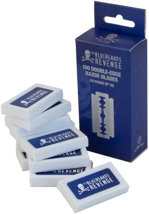 The Bluebeards Revenge Double Edge Razor Blades 100-p 100 stk v:4878923 The Bluebeards Revenge Double Edge Razor Blades 100-p 100 stk v:4878923