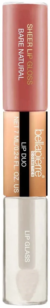 BellaPierre Sheer Lip Gloss & Clear Glass Duo v:6169629 BellaPierre Sheer Lip Gloss & Clear Glass Duo v:6169629