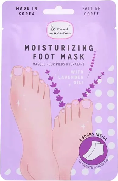Le Mini Macaron Foot Mask Lavender v:8918177