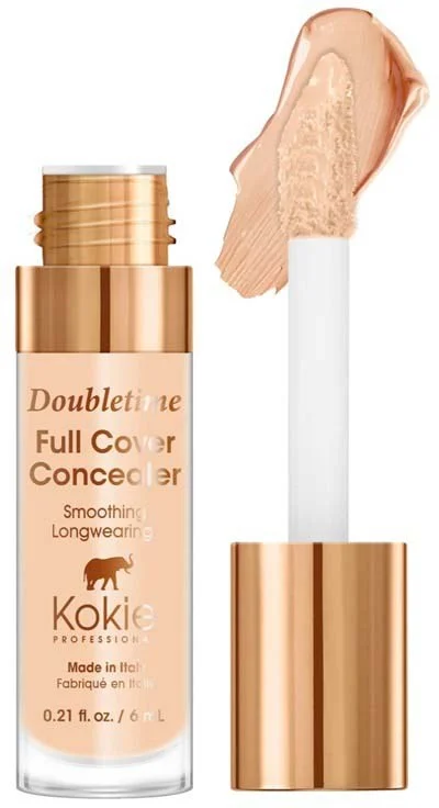 Kokie Cosmetics Doubletime Full Cover Concealer 103 Tan Peach v:3338693 Kokie Cosmetics Doubletime Full Cover Concealer 103 Tan Peach v:3338693