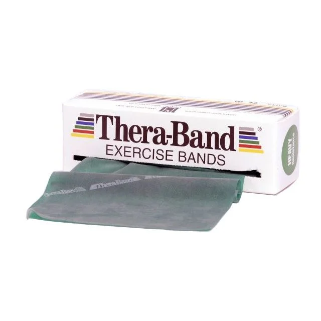 Thera Band Flat treningsstrikk 5,5 m – grønn – Hardhet 4 v:3397438 Thera Band Flat treningsstrikk 5,5 m – grønn – Hardhet 4 v:3397438