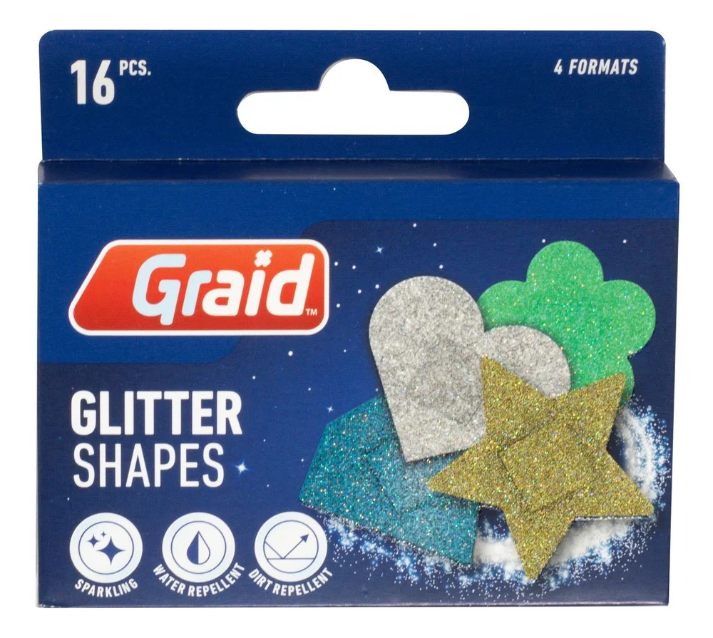 Graid Plaster stjerner, hjerte – 16 stk v:5705756