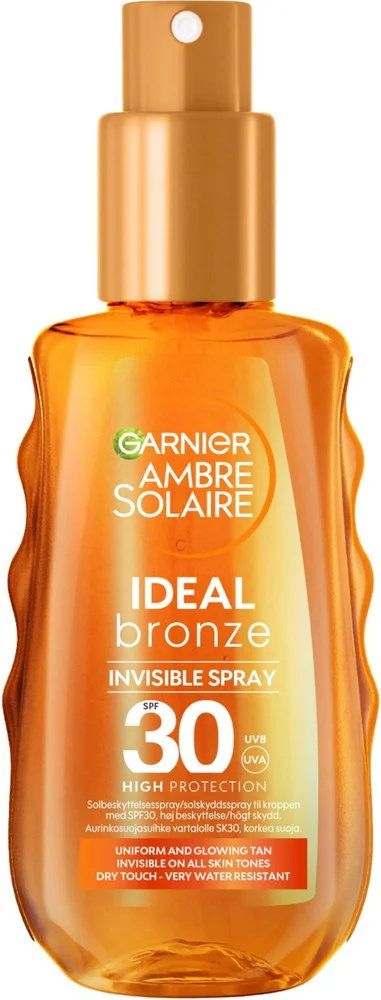 Garnier Ambre Solaire Ideal Bronze Invisible Sun Protection Spray SPF30 150 ml v:6134745 Garnier Ambre Solaire Ideal Bronze Invisible Sun Protection Spray SPF30 150 ml v:6134745