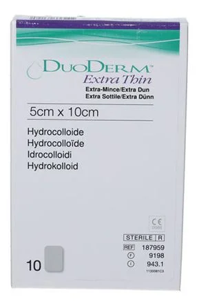Duoderm Ekstra Tynn 5×10 cm – 10 stk v:3206239 Duoderm Ekstra Tynn 5×10 cm – 10 stk v:3206239