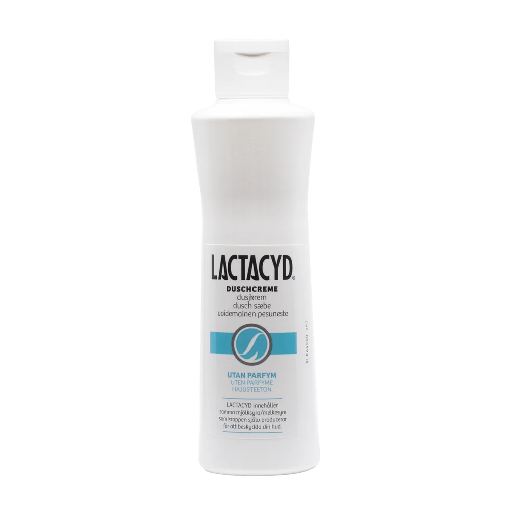 Lactacyd Dusjkrem såpe blå uten pumpe - 250 ml v:4578937