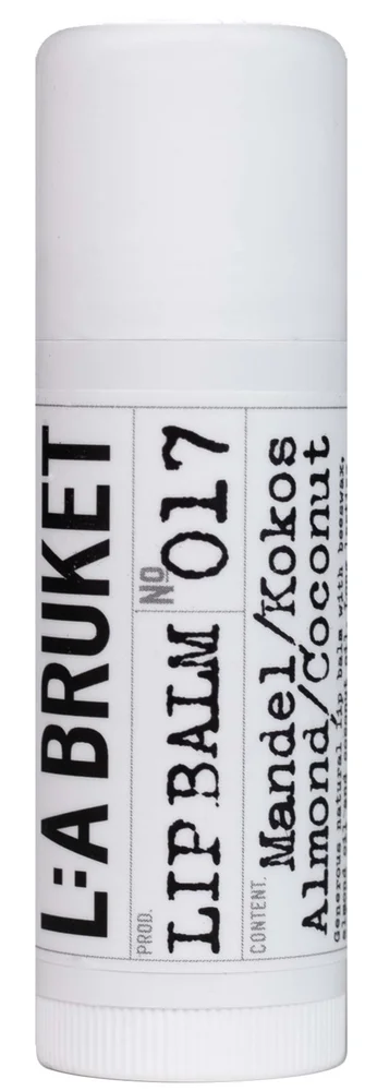 L:a Bruket Lip Balm 017 Almond/Coconut 14 g v:2283511