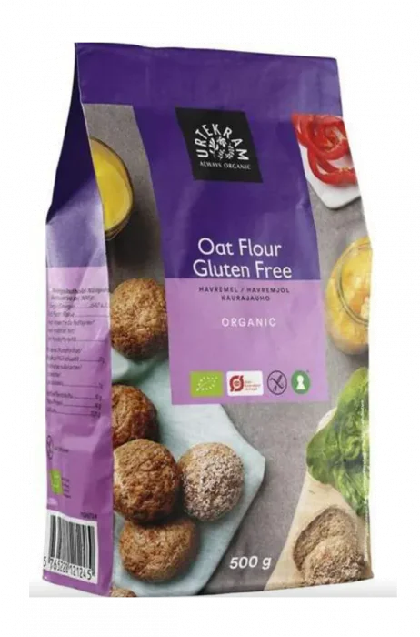 Urtekram Glutenfri Havremel 500 g v:3593508