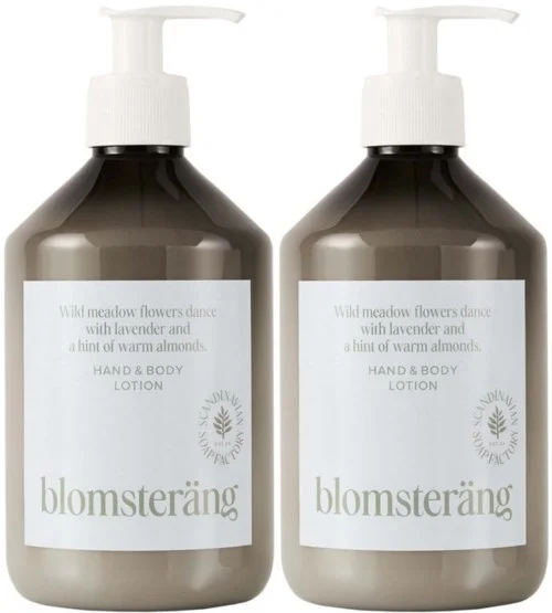 Scandinavian Soap Factory Blomsteräng Hand & Body Lotion 2 x 500 ml v:7216735