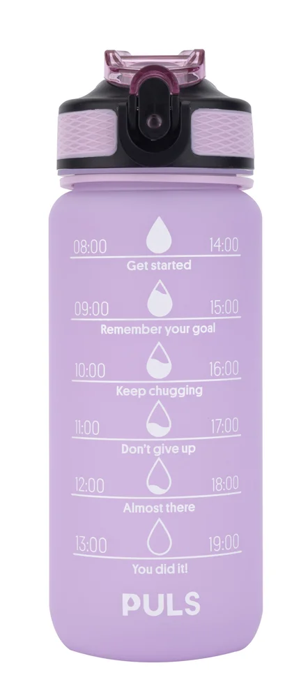 Motiverende Vannflaske Light Purple 600ml v:2164791
