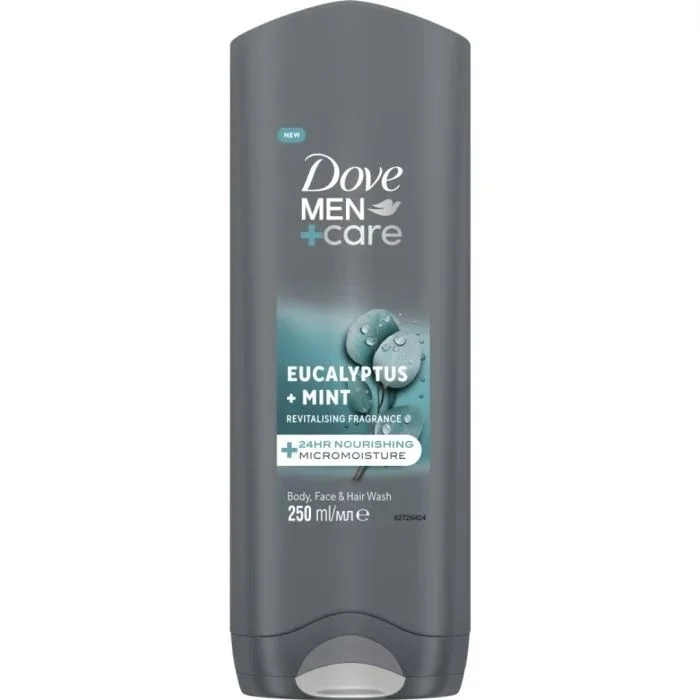 Dove Men+Care Eucalyptus + Mint Shower Gel 250 ml v:3774709 Dove Men+Care Eucalyptus + Mint Shower Gel 250 ml v:3774709