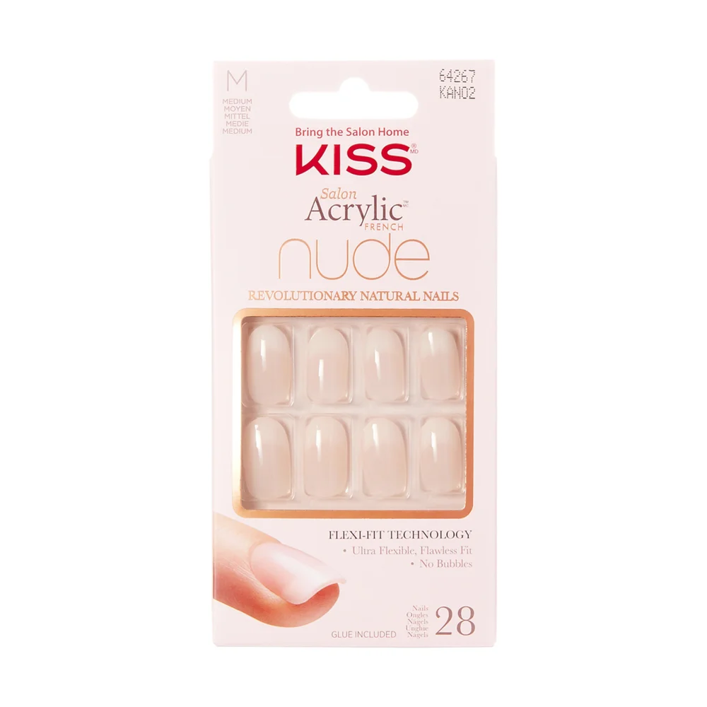 Salon Acrylic French Nails Nude 2 – Kiss v:9448925 Salon Acrylic French Nails Nude 2 – Kiss v:9448925